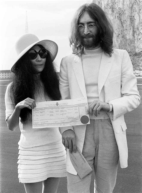 NPG P1992; John Lennon; Yoko Ono